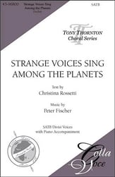 Strange Voices Sing Among the Planets SATB choral sheet music cover